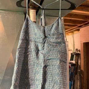 Denim tank top